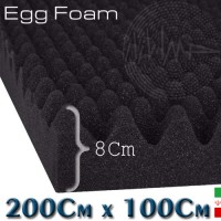 ACOUSTIC FOAM - Egg Series فوم شانه تخم مرغی 8 سانتی